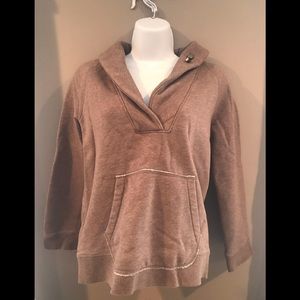 J crew comfy badged sweatshirt